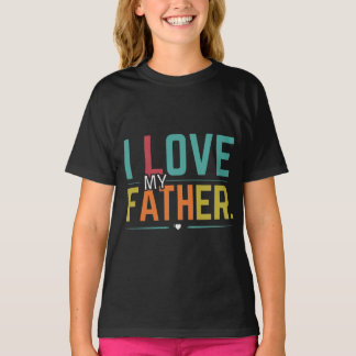 Ik hou van mijn vader t-shirt
