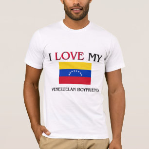 Ik hou van mijn Venezolaanse Boyvriend T-shirt