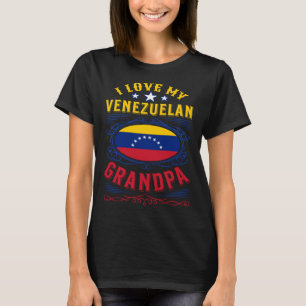 Ik hou van mijn Venezolaanse opa T-shirt