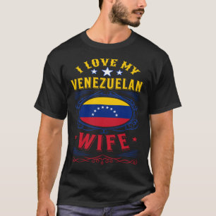 Ik hou van mijn Venezolaanse vrouw T-shirt