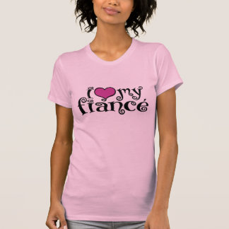 Ik hou van mijn verloofde t-shirt
