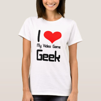 Ik hou van mijn videogame geek t-shirt