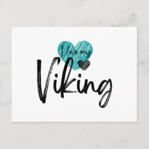 Ik hou van mijn Viking  Briefkaart