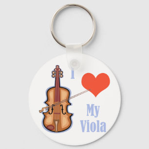Ik hou van mijn Viola Sleutelhanger