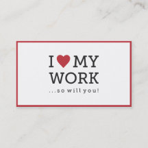 Ik hou van mijn Visitekaartje