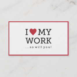 Ik hou van mijn Visitekaartje