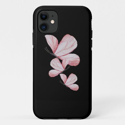 Ik hou van mijn vlindercadeautjes Case-Mate iPhone case (Achterkant)