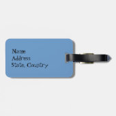 Ik hou van mijn Vloeiende Fox Terrier Bagagelabel (Achterkant horizontaal)