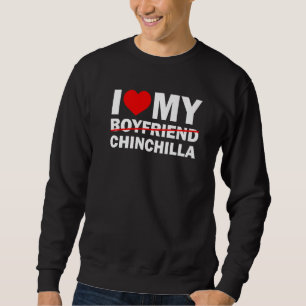 Ik hou van mijn vriend Slash Chinchilla Gekke Pet  Trui