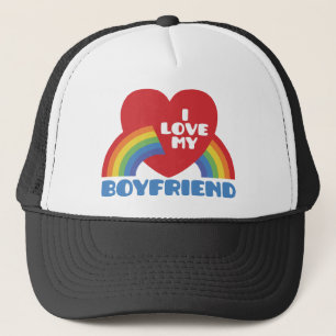 Ik hou van mijn vriend trucker pet