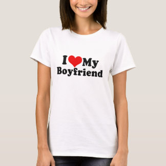 Ik hou van mijn vriend Valentijnsdag T-shirt