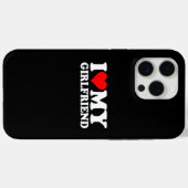 Ik hou van mijn Vriendin 1BK1 Case-Mate iPhone Case (Achterkant (horizontaal))
