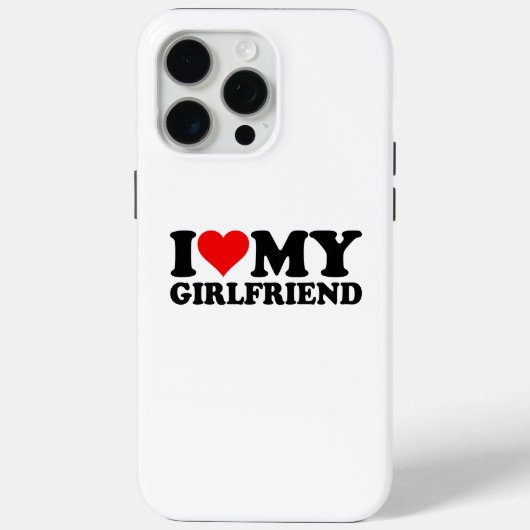 Ik hou van mijn Vriendin 1WH1 Case-Mate iPhone Case (Achterkant)