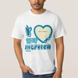 Ik hou van mijn Vriendin, aangepast T-shirt ini BL