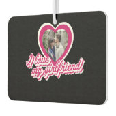 Ik hou van mijn Vriendin Aangepaste foto Luchtverfrisser (Links)