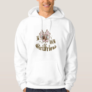 Ik hou van mijn vriendin - Brown - DingusDesign Hoodie