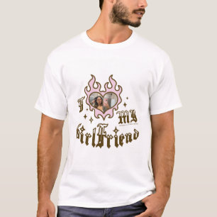 Ik hou van mijn vriendin - Brown - DingusDesign T-shirt