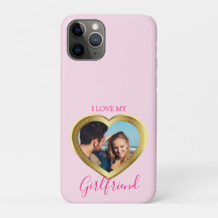 Ik hou van mijn Vriendin Gift voor haar Valentijn iPhone 11 Pro Hoesje