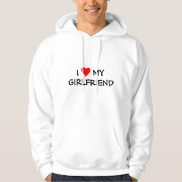 Ik hou van mijn vriendin hoodie
