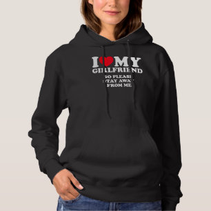 Ik hou van mijn Vriendin Hoodie