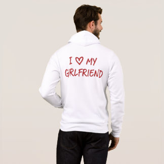 Ik hou van mijn vriendin hoodie