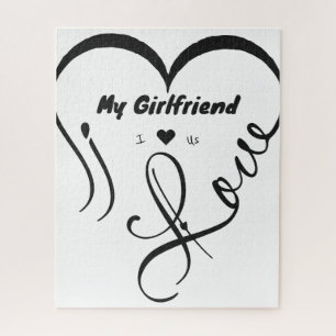 Ik hou van mijn vriendin - Ik ♥ Ons Legpuzzel