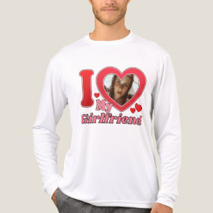Ik hou van mijn Vriendin Pet, Vriendin Tri-Blend Shirt