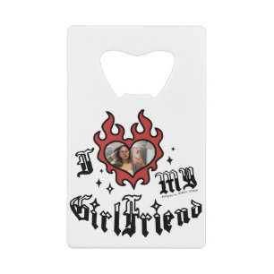 Ik hou van mijn vriendin - Rood - DingusDesign Kredietkaart Flessenopener