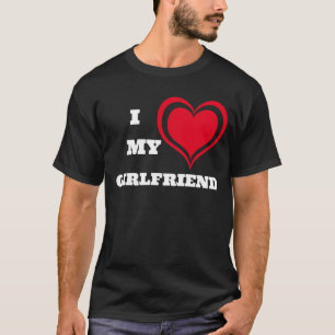 Ik hou van mijn Vriendin T-shirt