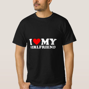 Ik hou van mijn vriendin t-shirt