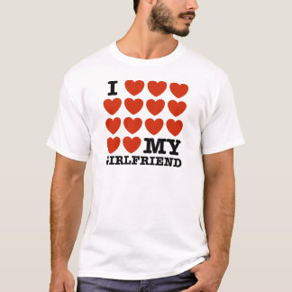 Ik hou van mijn Vriendin T-shirt