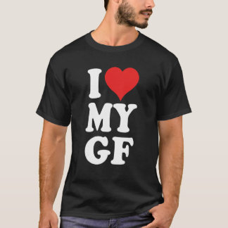 Ik hou van mijn Vriendin T-shirt