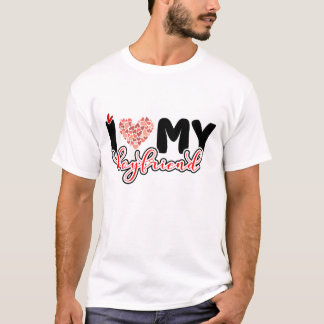 Ik hou van mijn Vriendin T-shirt