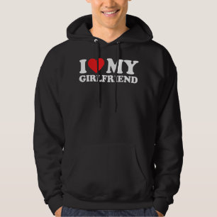 Ik hou van mijn Vriendin voor mannen en jongen Hoodie