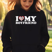 Ik hou van mijn vriendje aangepaste foto Valentijn Trui