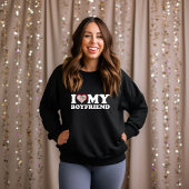 Ik hou van mijn vriendje aangepaste foto Valentijn Trui