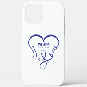 Ik hou van mijn vrouw • Altijd aan jouw zijde iPhone 12 Pro Max Hoesje