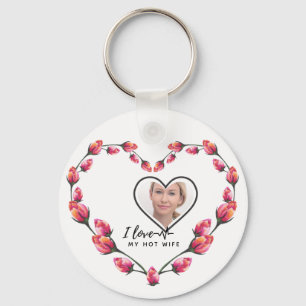 Ik hou van mijn VROUW - Beste vriend Gepersonalise Sleutelhanger