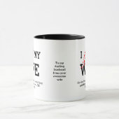 IK HOU VAN MIJN VROUW Custom | Christelijk | Valen Mok (Midden)