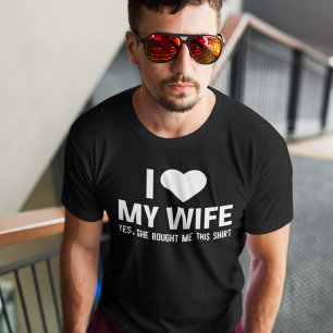 Ik hou van mijn vrouw t-shirt