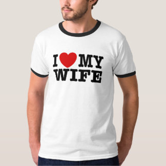 Ik hou van mijn vrouw t-shirt