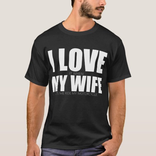Ik hou van mijn vrouw TShirt (Voorkant)