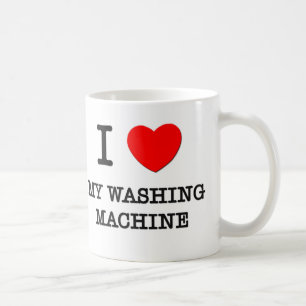 Ik hou van mijn wasmachine koffiemok