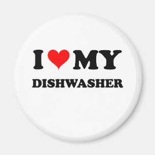 Ik hou van mijn wasmachine magneet