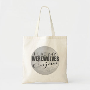Ik hou van mijn Werewolves Cajun Economy Bag Tote Bag