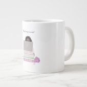 Ik hou van mijn werk, vrouwenbaas, extra grote beker (Voorkant rechts)