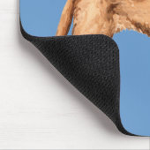 Ik hou van mijn Wirehaered Vizsla Muismat (Hoek)