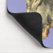 Ik hou van mijn Wirehaire Dachshund Muismat (Hoek)