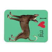 Ik hou van mijn Xolo Magneet (Horizontaal)