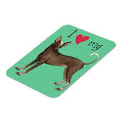 Ik hou van mijn Xolo Magneet (Linkerzijde)